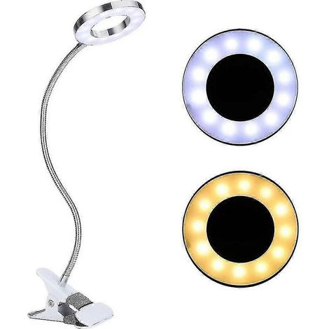 Lampe loupe LED, lampe de travail, loupe, lampe cosmétique (1/4)