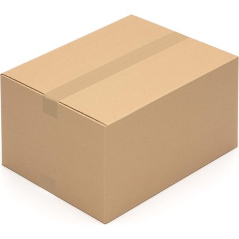 25 Faltkartons Kartonagen Versand-Schachtel 450x350x250mm (1/4)