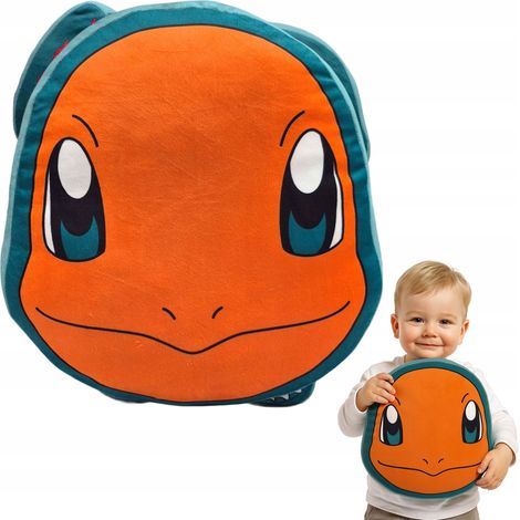 Pokémon Charmander Kissen, weich, Samt, dekorativ, Plüsch, Original (1/4)
