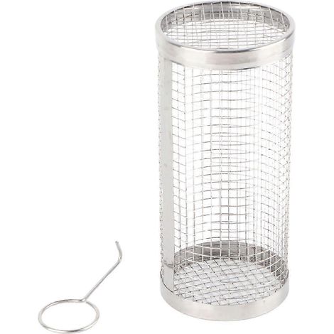 Panier à griller universel en acier inoxydable avec crochets, compatible pour griller et frire, 20 cm / 7,9 pouces (1/5)