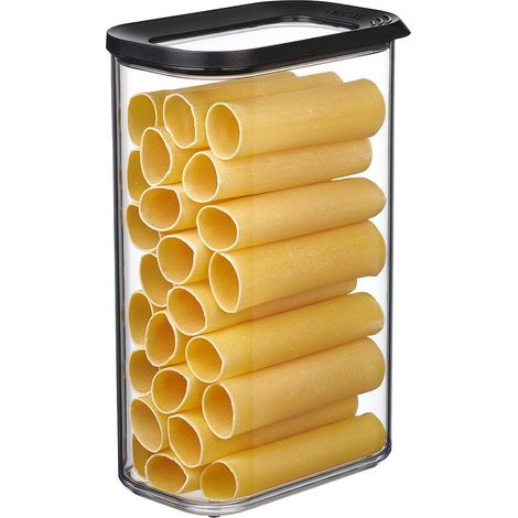 Boîte Rangement Cuisine Rectangulaires - Boîte de Stockage Transparente avec Couvercle - Rangement et Organisation de Cuisine - Boite Hermétique Alimentaire (1/5)