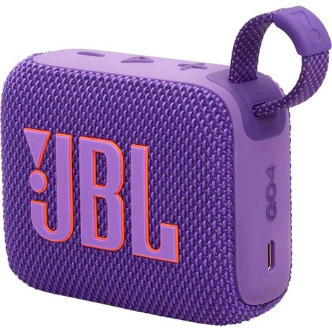 Altavoz Bluetooth Portátil JBL JBLGO4PUR Púrpura