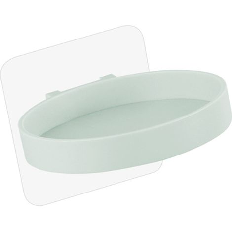 Estante de almacenamiento impermeable, soporte para dispensador de jabón - Verde (1/5)