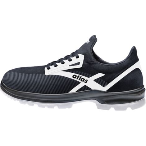 ATLAS Halbschuh A 95 BLACK W10 SRC MPU INNOFLEX System alu-tec Embout en aluminium (1/2)