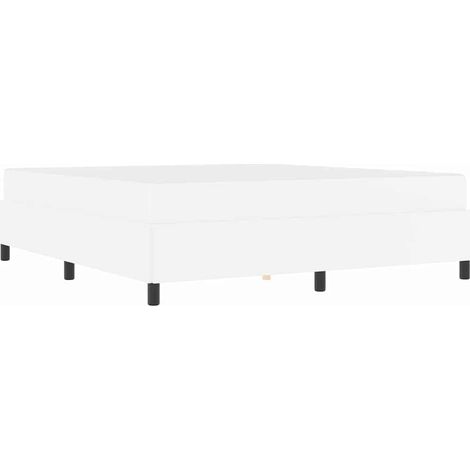 Estructura de cama con colchón 180 x 200 cm tela vidaXL (1/5)