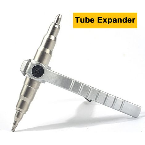 Ortviai Élargisseur de Tubes en Cuivre pour Climatisation et Réfrigération – Alliage Zinc-Fer, Diamètre 4-22 mm (1/5)