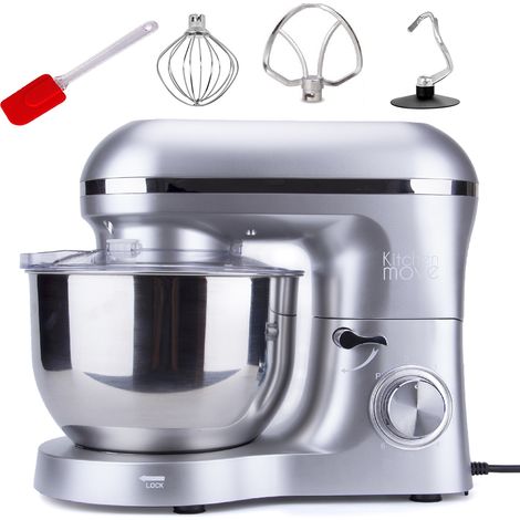 Multifunktions-gebäckroboter 5,5 l 1500 w grau - Kitchen Move - BAT-1518-N