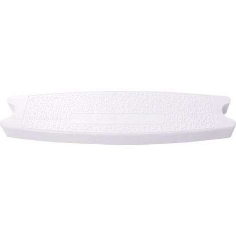 Marches d’échelle piscine Coocheer – Plastique blanc, 500 x 90 mm, compatibles poteaux Ø43 mm – Lot de 1 pièce (1/4)