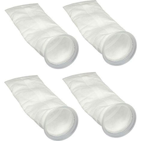 4 x 200 m Aquarium-Vorfilter-Sockenbeutel aus Filz, 4 x 15 Zoll (1/2)