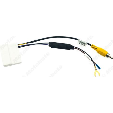 Suitable for 2012-2021 Nissan vehicles with 360° rearview camera and decoding, providing rearward visibility and reversing line information. (1/4)