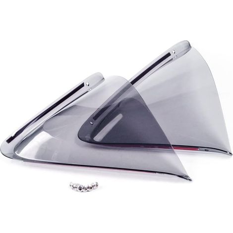 Motorrad-Beinprotektoren, 2 Stück Motorrad-Seitenbeinprotektoren, winddichte Kunststoff-Beinprotektoren, Motorradzubehör passend für PCX 125 150 2018-2020