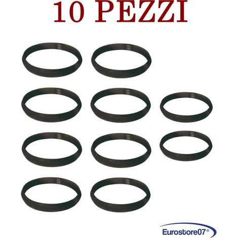 10 pezzi guarnizione siliconica tubo stufa pellet ø cm 8 -  mm alta 9 mm (1/3)