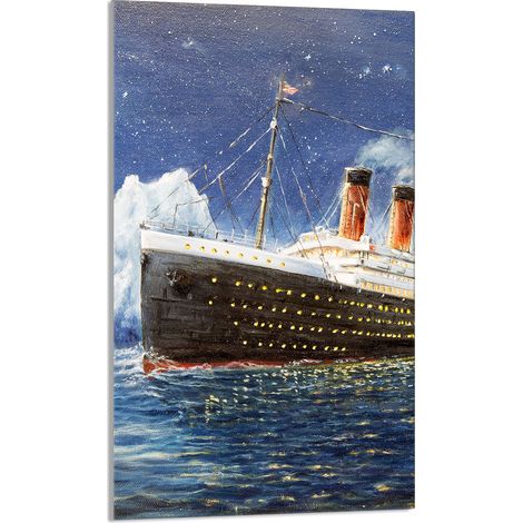 Tabla de cortar de vidrio 30x52 Titanic (1/5)