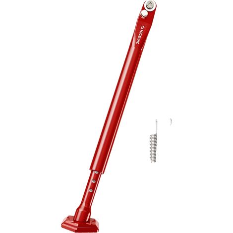 Verstellbare Stütze, individuelle Längenanpassung, robuste Aluminiumkonstruktion, Rot (1/2)