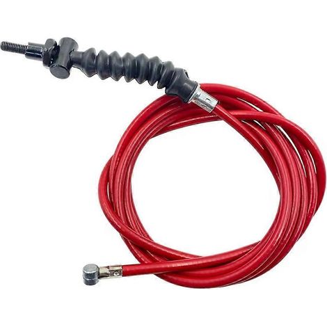 Câble de frein pour trottinette électrique Mi3 Lite, câble de frein, tube rouge, longueur, pièces détachées pour trottinette (1/5)