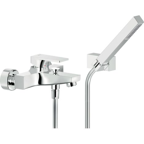 Nobili Seven Series Mitigeur externe de baignoire avec douchette SE124110CR  Chromé - Laiton