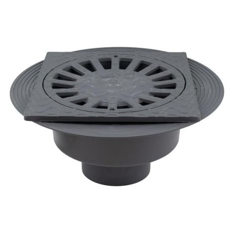 Caldereta sifónica vertical - 250x250mm / 90-110mm, ABRISA. (1/3)