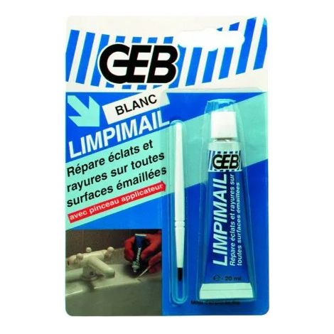 Limpimail per la lucentezza dello smalto sui sanitari elettrici: 20ml (1/2)