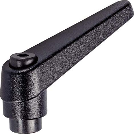 HALDER 24400.0114 Levier de serrage reglable Noir Diametre 14 mm d2 = M5 (1/3)