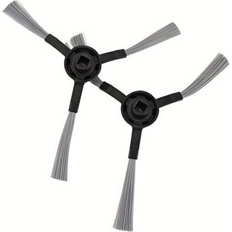 Dos cepillos laterales son compatibles con los accesorios de aspiradora y fregona robot Xiaomi STYTJ02YM. Estos son los cepillos laterales 3C mej (1/5)