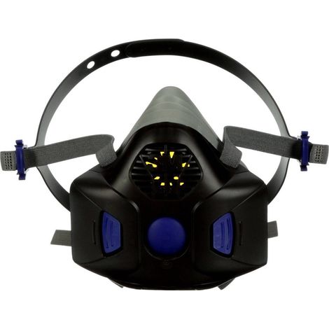 [GEBRAUCHT] B-Ware 3M Atemschutz Halbmaske HF-801SD Größe S Schwarz Atemschutzmaske Dämpfe Partikel (1/2)