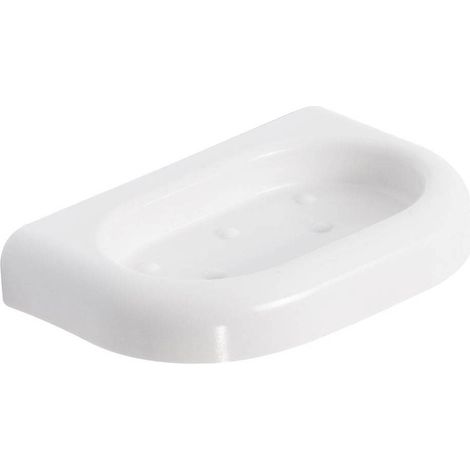 PORTA SAPONE SERIE 'LINEA' cm 16 x 11 x h.2,5 - con appendibile in cartone