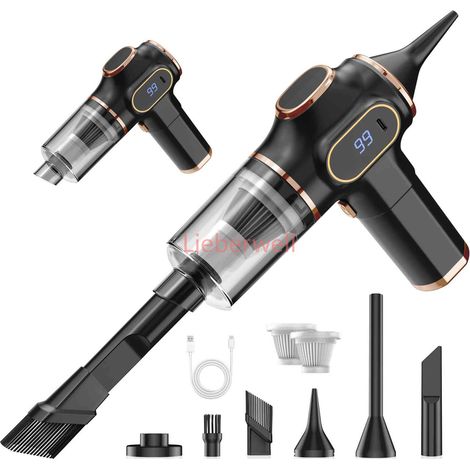 Aspirateur de voiture sans fil ABS - Appareil ménager - Canapé - Bureau - Haute puissance - Machine de nettoyage domestique - Nettoyeur de tapis,standard (1/4)