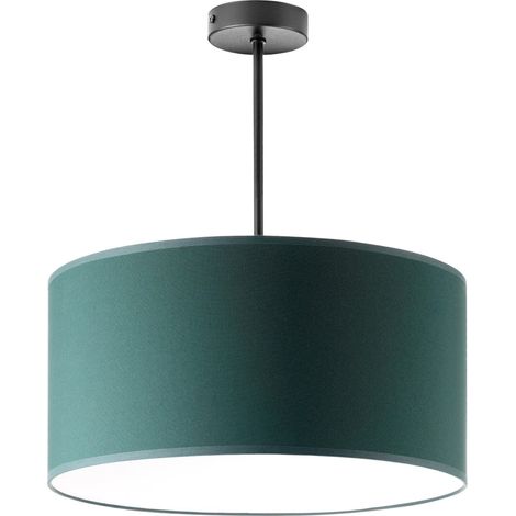 Orno ROLLO lampadario sospeso corto verde bottiglia design elegante