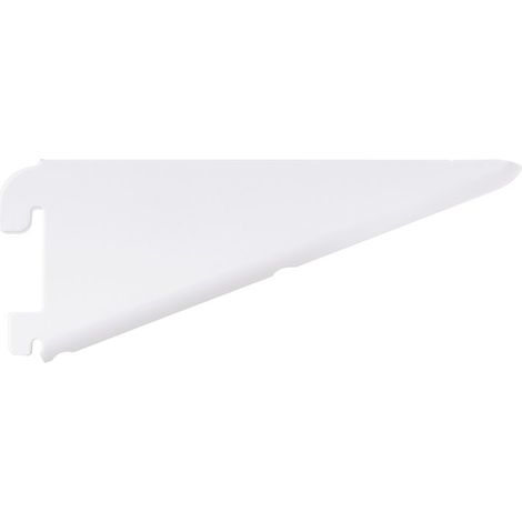 Console forte double blanc 120 mm