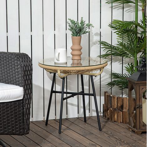table salon table manger bohème ronde 50 cm OKMYHOME (1/3)