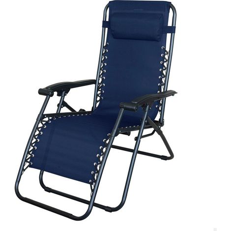 Aktive 61143 Klappliege Blau Komfort Entspannung