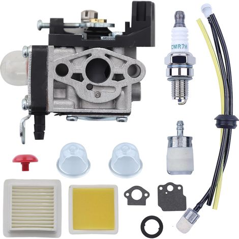 Carburatore LinDuxe SRM-2620 per Echo SRM-2620 26X SRM-2620T PPT-2620 PB-2620 A021004601 A021004600 Carburatore per Shindaiwa T262X C262 LE262 EB262 Soffiatore Trimmer con kit di messa a punto del fil