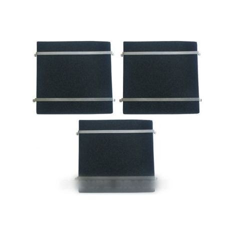 Lot de 3 filtres à charbon pour Hotte FAGOR BRANDT 74X0998