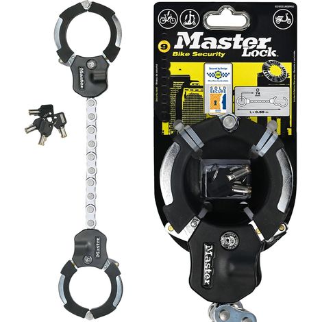 Antivol Trottinette Certifié et Breveté, 55 cm, idéal pour trotinette et vélo électrique, poussettes, menotte antivol