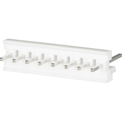 TE Connectivity Barrette mâle (standard) série MTA-100 Nbr total de pôles 8 640454-8 1 pc(s) A462501 (1/5)