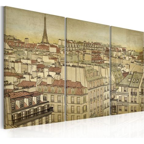 Tableau Imprimé "Paris Ville de l'Harmonie" 40 x 60 cm (1/2)