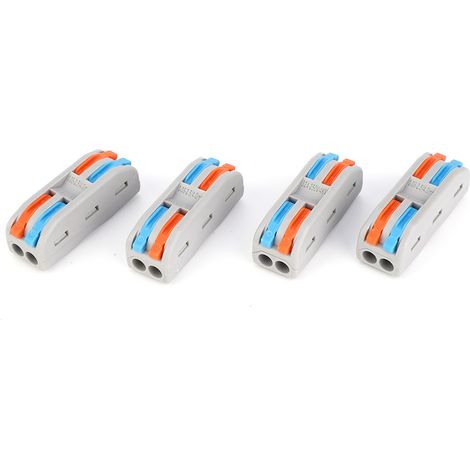 50 kompakte und farbige Verdrahtungsverbinder, 11-28AWG PCT-2-2 Leiter (1/5)