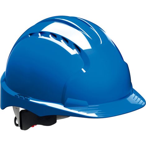 Casque de chantier EVO3 réglage a vis EN 397, bleu (1/3)