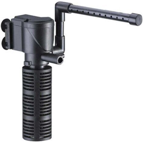 Pompe Submersible Aquarium avec Filtre, 3W 300L/H, Pompe à Eau Filtre, Réservoir pour Organismes Aquatiques, Bassin, Hydroponique (RS-602)