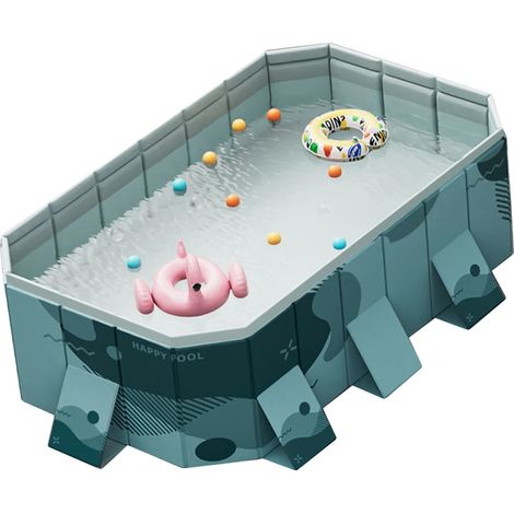 Piscina pieghevole, facile da installare, 2,6 m (1/2)