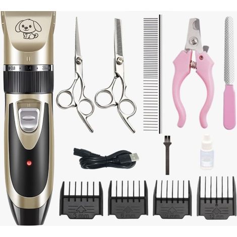 Rasoir rechargeable pour animaux de compagnie (1/4)