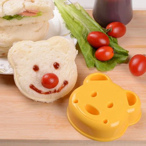 Ours Sandwich Moule Toast Pain Faire Cutter Moule Mignon Cuisson Pâtisserie Outils Enfants Intéressant Alimentaire Cuisine Accessoires