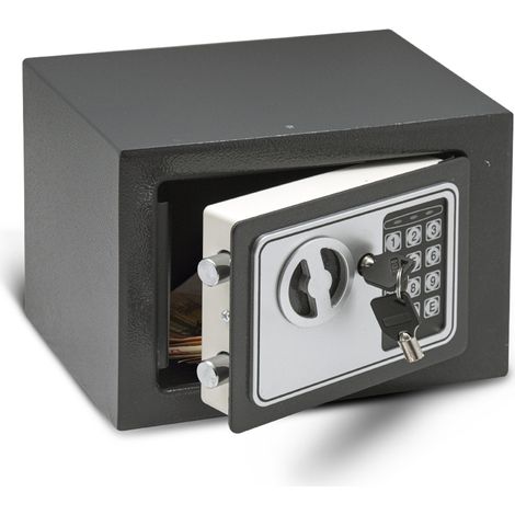 Coffre fort électronique - Work Men Security - CFE281820 - Dimensions extérieur 28 x 20 x 18 cm (1/5)