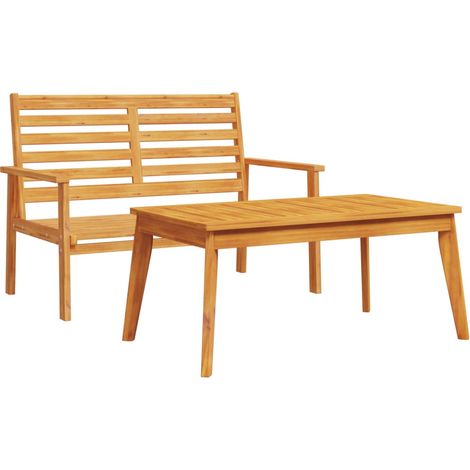 Maison Exclusive - Gartensofa-Set Massivholz Akazie