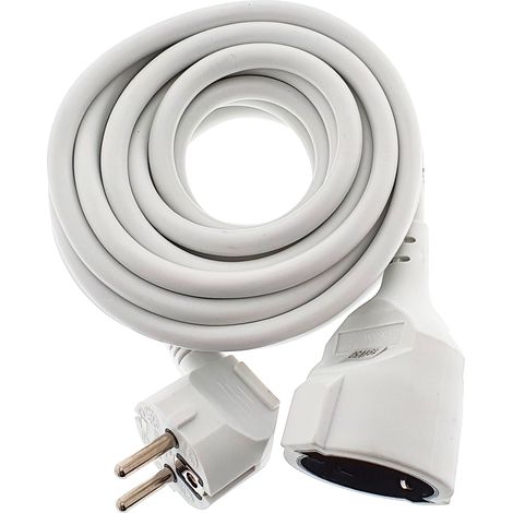 Prolongador 3 m cable manguera redonda 3g1.5 mm (1/3)