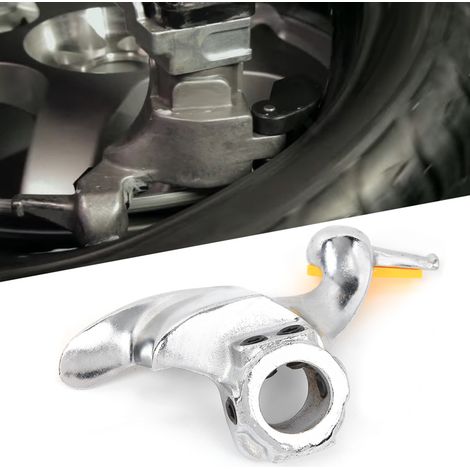 Tête de démontage pneu acier inoxydable 28mm avec patins de protection pour machine à pneus (1/5)