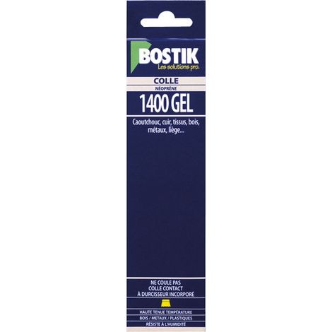 Colle contact 1400 gel BOSTIK - Tube de 125 g - 30504070