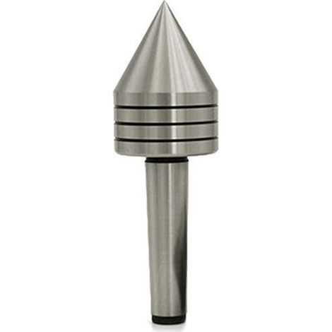 MT2 Präzisions-Drehmaschinen-Reitstockspitze mit Lager, robust, MT2 kompatibel mit CNC-Drehwerkzeugen für Holz und Metall (1/5)