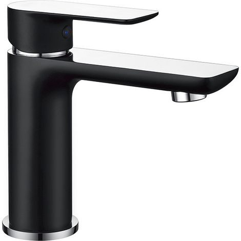 Mexen Alfa robinet de lavabo, Noir/Chrome - 745700-71 (1/2)
