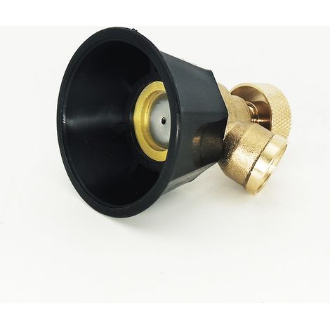 Adjustable agricultural atomizing nozzle, cyclone spray nozzle made of black copper, for gardening, for spraying fruit and vegetables. (1/4)